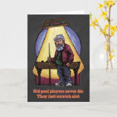 De oude spelers van de Pool Kaart (Gele Bloem)