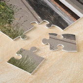 De oude spoorhaven Folkestone Legpuzzel (Zijkant)