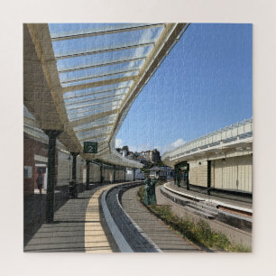 De oude spoorhaven Folkestone Legpuzzel