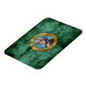 De oude staatsvlag van Washington Magneet (Linkerzijde)