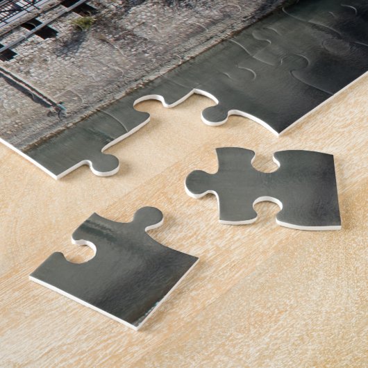 De oude stad Berat, Albanië Legpuzzel (Zijkant)