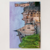 De oude stad Brugge en de toren van Belfry Legpuzzel (Verticaal)