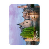 De oude stad Brugge en de toren van Belfry Magneet (Verticaal)