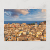 De oude stad Corfu, Griekenland Briefkaart (Voorkant)