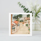 De oude stad La Quinta Kaart (Staand voorkant)