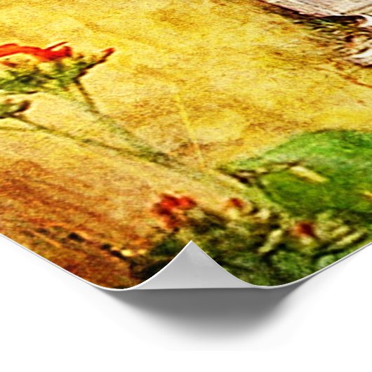 De oude stad poster (Hoek)