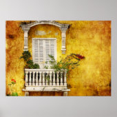 De Oude Stad Poster (Voorkant)
