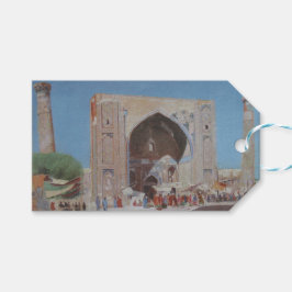 De oude stad Samarkand (door Vasili Vereshchagin) Cadeaulabel