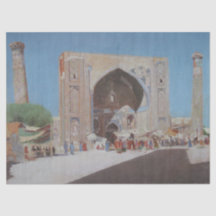 De oude stad Samarkand (door Vasili Vereshchagin)