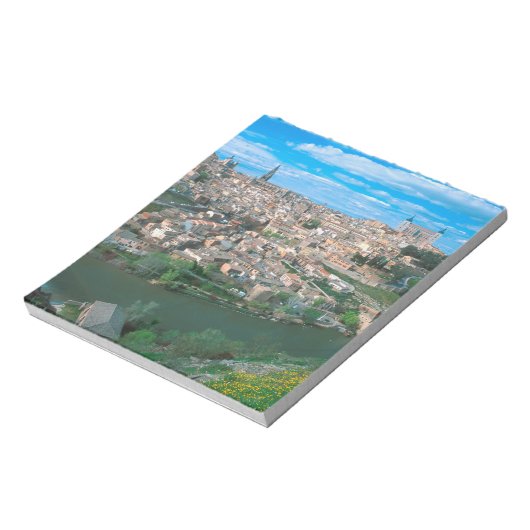 De oude stad Toledo, Spanje. Notitieblok (Linkerzijde)