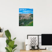 De oude stad Toledo, Spanje. Poster (Thuiskantoor)