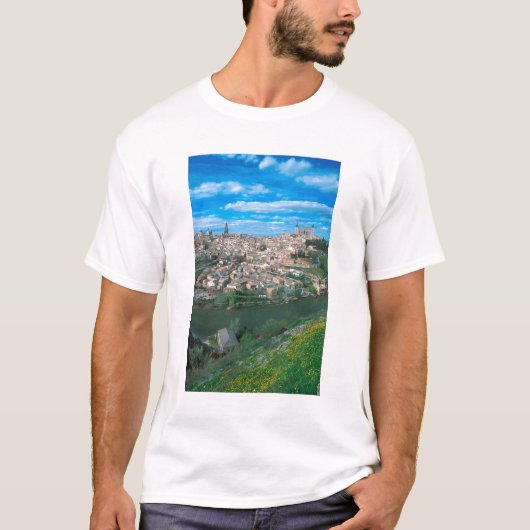 De oude stad Toledo, Spanje. T-shirt (Voorkant)