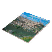 De oude stad Toledo, Spanje. Tegeltje (Zijkant)