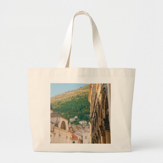 De oude stad van Dubrovnik Grote Tote Bag (Voorkant)