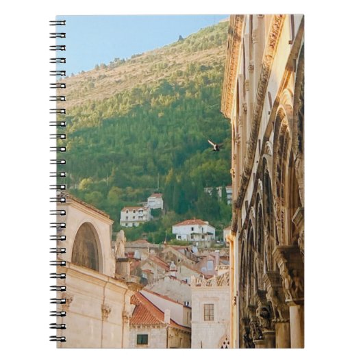 De oude stad van Dubrovnik Notitieboek (Voorkant)