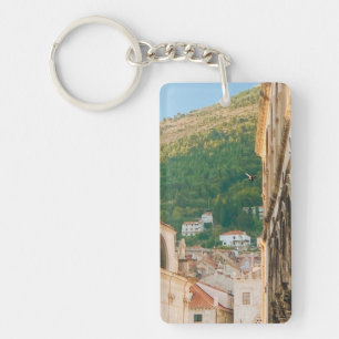 De oude stad van Dubrovnik Sleutelhanger