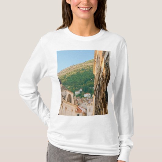 De oude stad van Dubrovnik T-shirt (Voorkant)