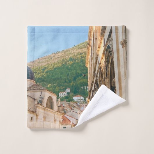 De oude stad van Dubrovnik Washandje (Wasdoekje)