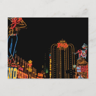 De oude Straat Fremont van Las Vegas Briefkaart