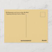 De oude synagoge Kazimierz district Krakau Polen Briefkaart (Achterkant)