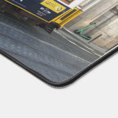 De oude tram van Lissabon.  vervoer in Portugal op Bureaumat (Hoek)