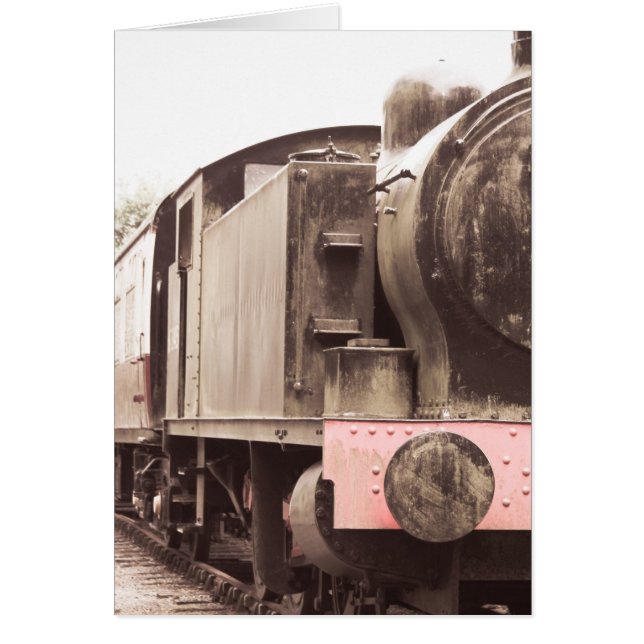 De oude trein (Voorkant)