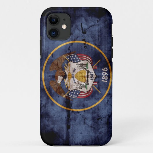 de oude Utah-vlag; Case-Mate iPhone Case (Achterkant)