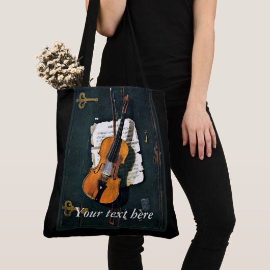 De Oude Viool TEMPLATE Tote Bag (Dichtbij)