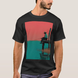 De oude visser t-shirt