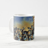 De oude vlag heeft nooit de grond aangetast koffiemok (Voorkant links)