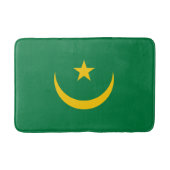 De oude vlag van Mauritanië Badmat (Voorkant)
