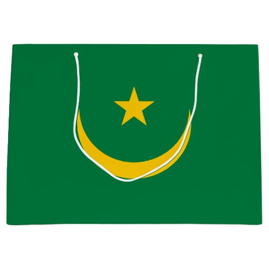 De oude vlag van Mauritanië Groot Cadeauzakje (Voorkant)