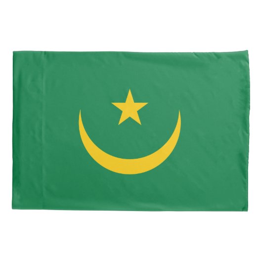 De oude vlag van Mauritanië Kussensloop (Achterkant)