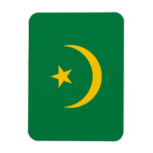 De oude vlag van Mauritanië Magneet (Verticaal)
