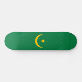De oude vlag van Mauritanië Persoonlijk Skateboard (Horizontaal)