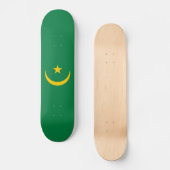 De oude vlag van Mauritanië Persoonlijk Skateboard (Voorkant)