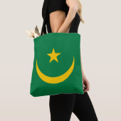 De oude vlag van Mauritanië Tote Bag (Dichtbij)