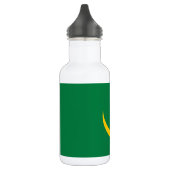 De oude vlag van Mauritanië Waterfles (Links)