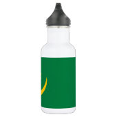 De oude vlag van Mauritanië Waterfles (Rechts)