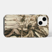 De Oude Vrouw in het Hout door Arthur Rackham iPhone Hoesje (Achterkant horizontaal)