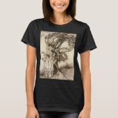 De Oude Vrouw in het Hout door Arthur Rackham T-shirt (Voorkant)