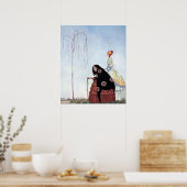 De oude vrouw van Kay Nielsen Poster (Keuken)