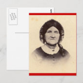 De oude vrouwenkaart briefkaart (Voorkant / Achterkant)