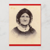 De oude vrouwenkaart briefkaart (Voorkant)