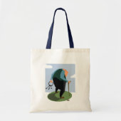 De oude waakman tote bag (Voorkant)