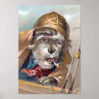 "De oude Zee hond" Vintage