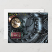 De oude Zuidelijke Spoorweg Briefkaart (Voorkant / Achterkant)