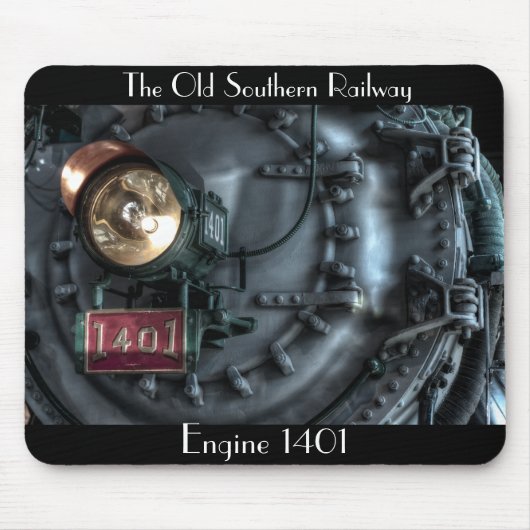 De oude Zuidelijke Spoorweg Muismat (Voorkant)