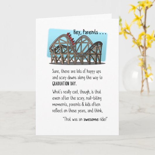 De ouder-afstuderen-Rol van Congrats de Rit van Kaart (Gele Bloem)