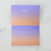 De Ouder van de lavender Ouder van de Bride felici Kaart (Binnen)